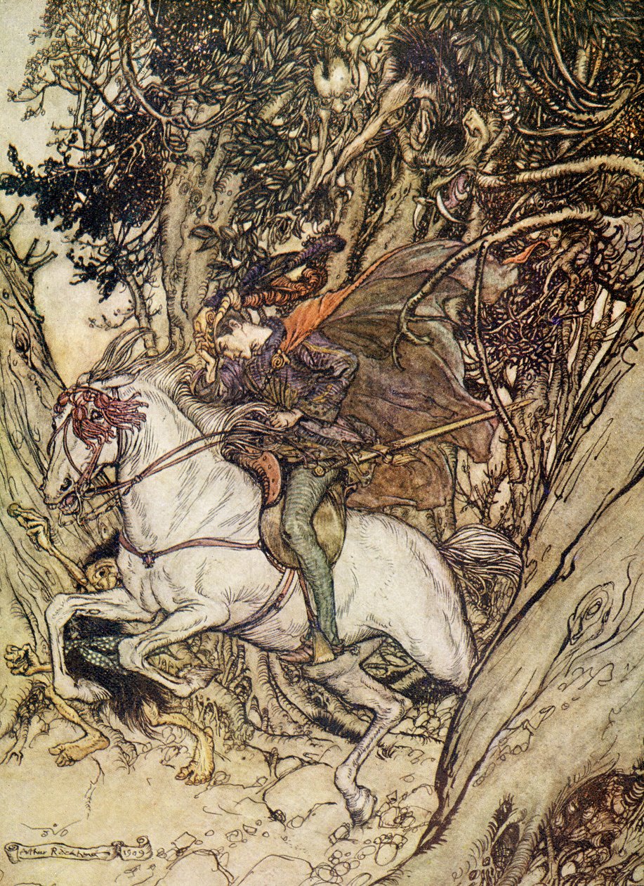 Undine af Friedrich de la Motte Fouque af Arthur Rackham