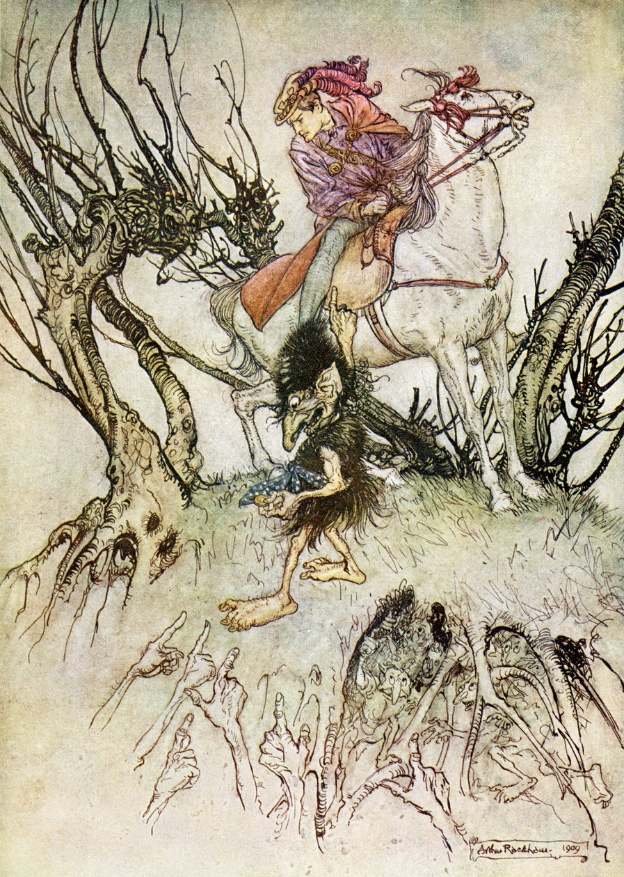 Undine af Friedrich de la Motte Fouque af Arthur Rackham