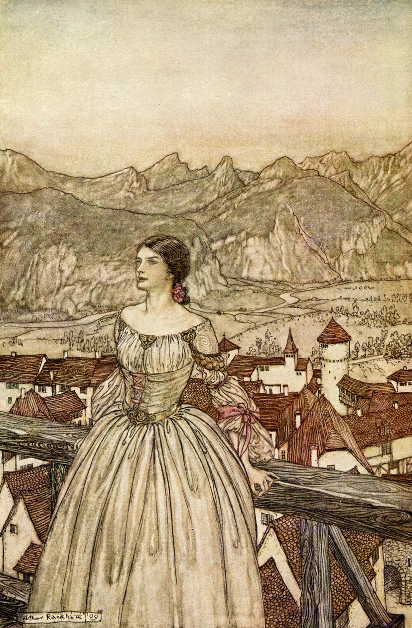 Undine af Friedrich de la Motte Fouque af Arthur Rackham