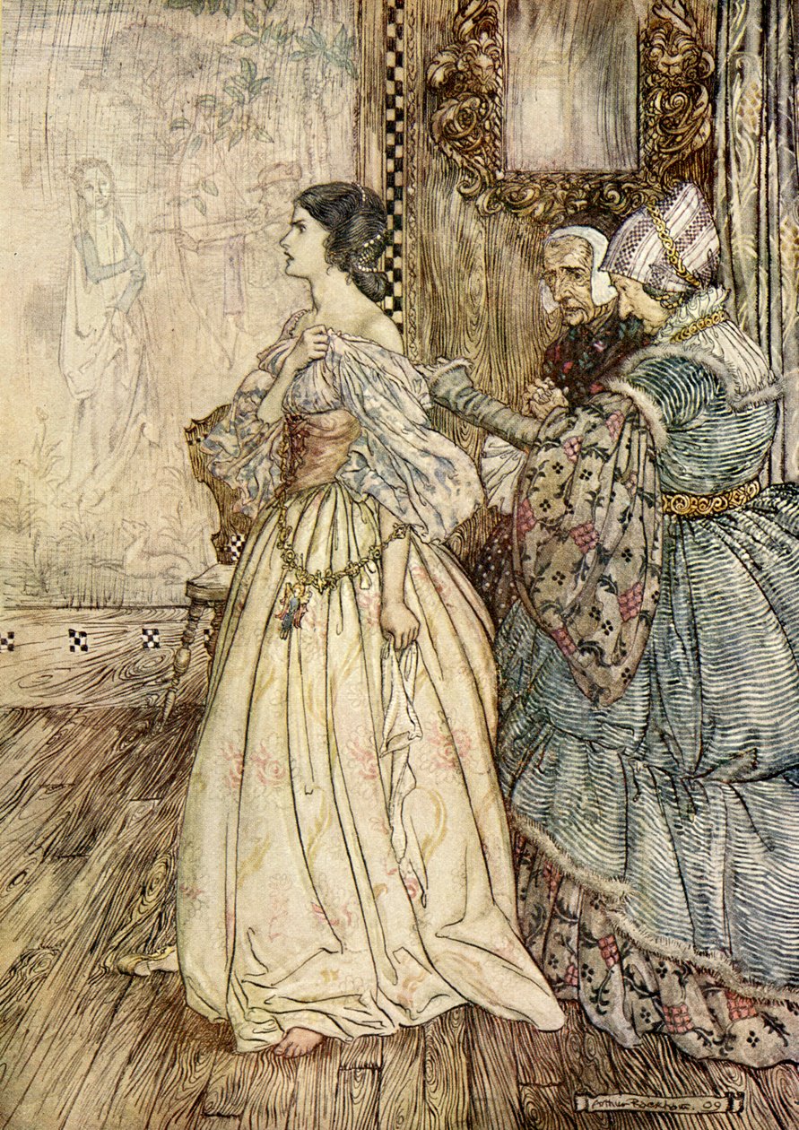 Undine af Friedrich de la Motte Fouque af Arthur Rackham