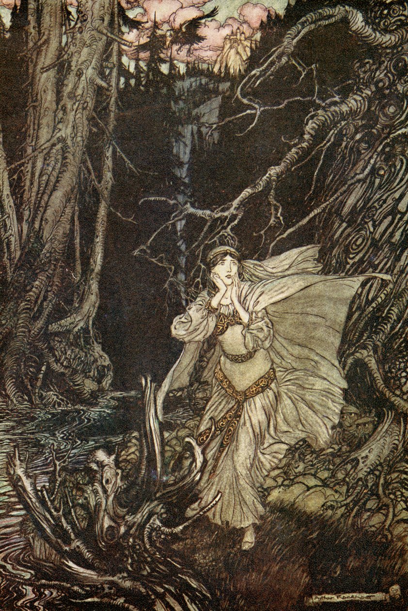 Undine af Friedrich de la Motte Fouque af Arthur Rackham