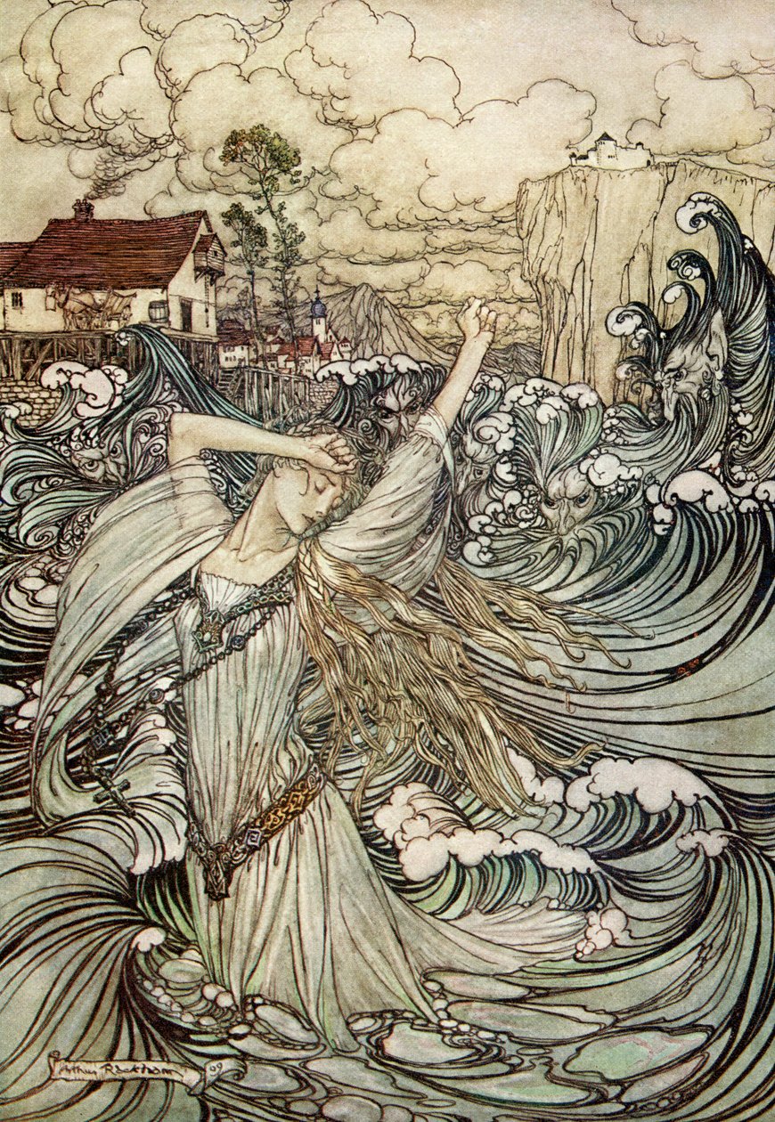 Undine af Friedrich de la Motte Fouque af Arthur Rackham