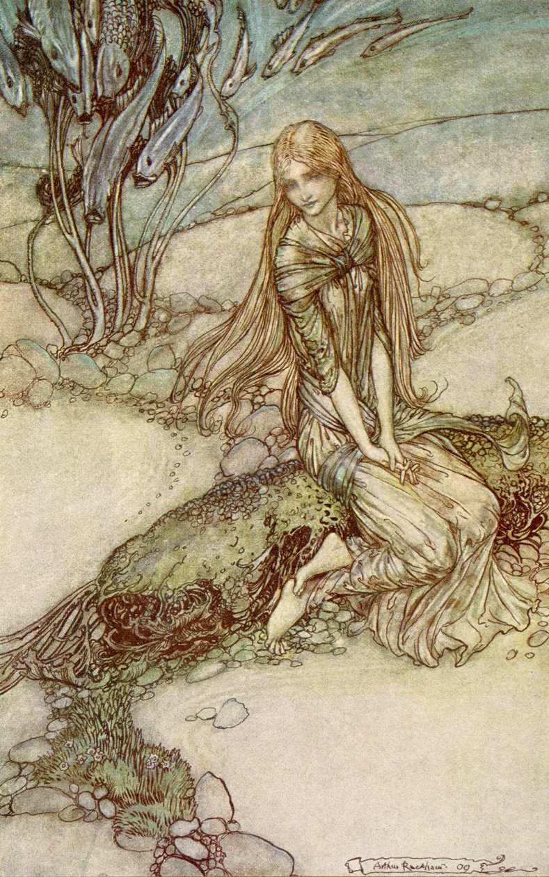 Undine af Friedrich de la Motte Fouque af Arthur Rackham