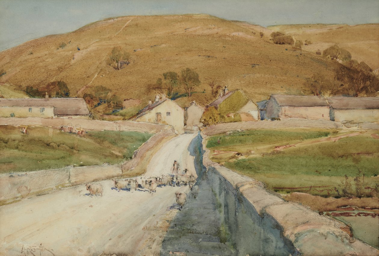 Coniston, Wharfedale, Yorkshire af Arthur Reginald Smith
