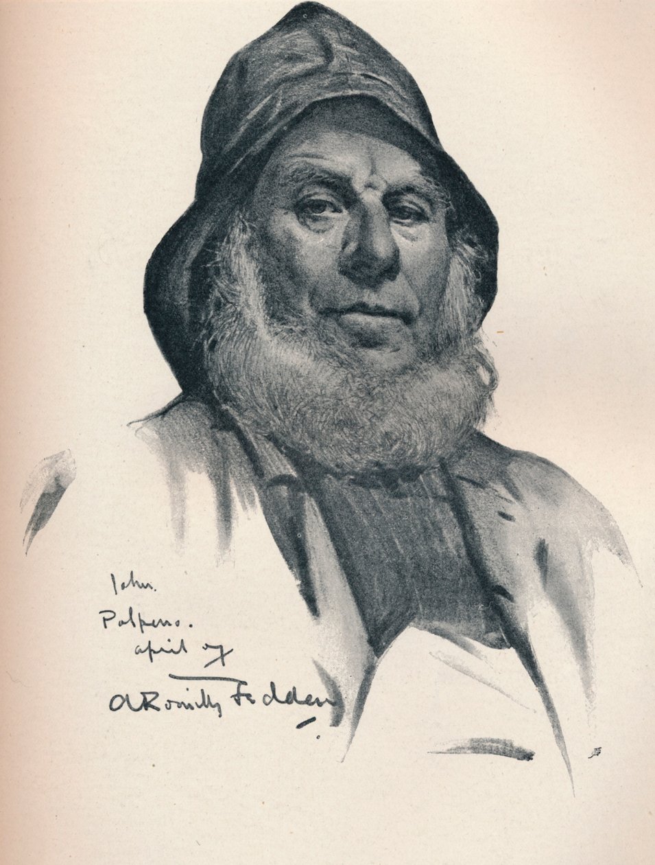 John, c1900 af Arthur Romilly Fedden