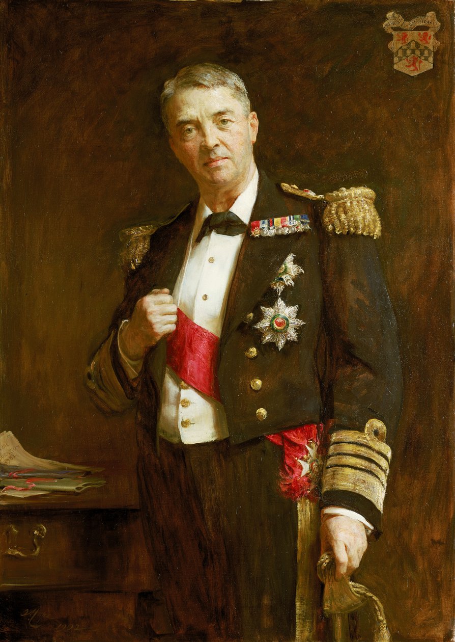 Admiral Sir John Fisher (1841-1920) af Arthur Stockdale Cope