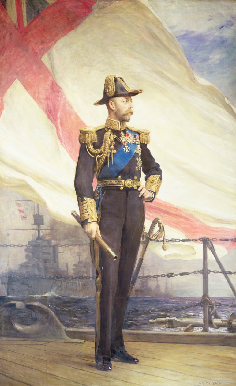 Kong George V af Arthur Stockdale Cope