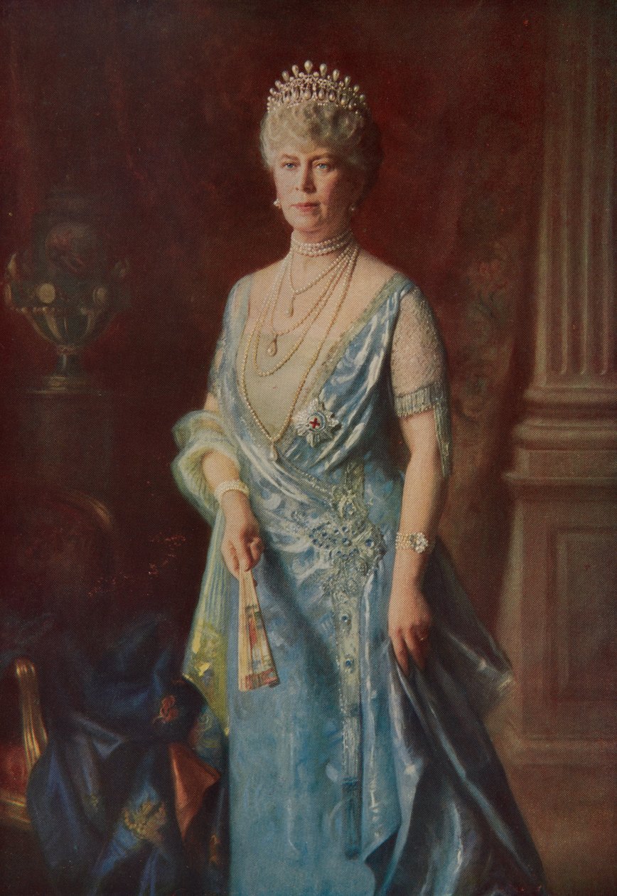 Dronning Mary af Arthur Trevethin (after) Nowell