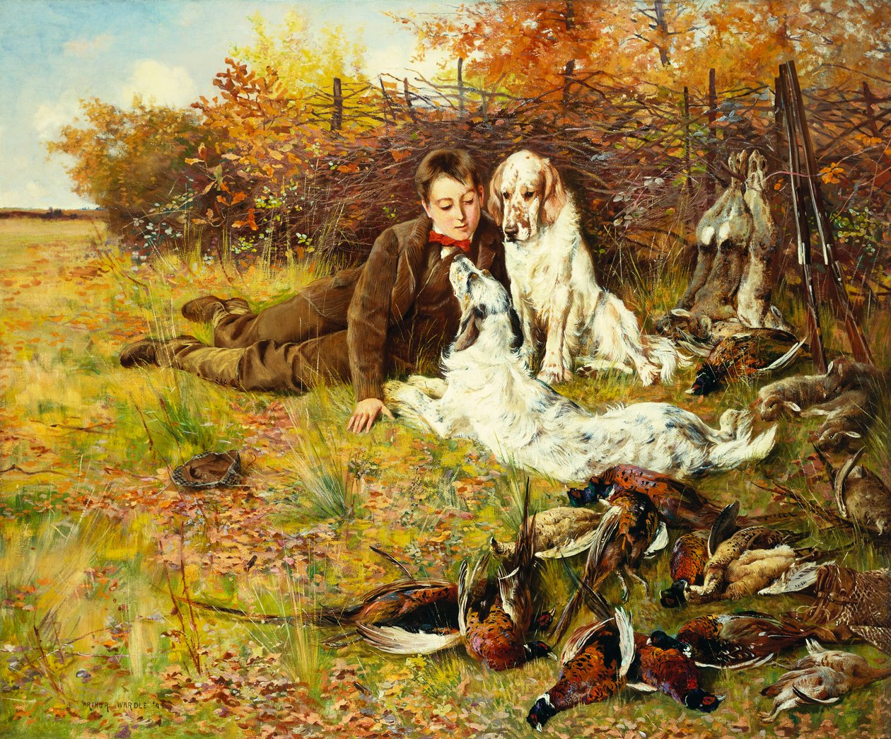Slutningen af dagens shoot af Arthur Wardle