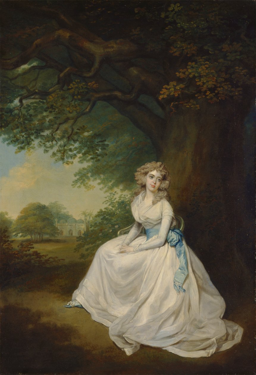 Frances, Lady Chambers (født Wilton) af Arthur William Devis