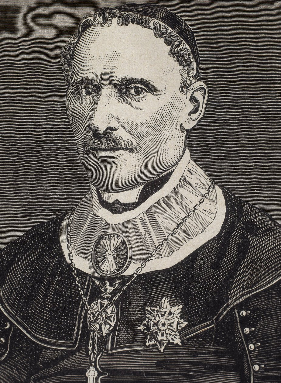 AMBROSIO, Rafael de (19. århundrede). Ærkebiskop. Gravering. af Artist Unknown