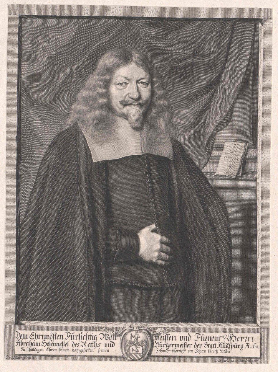 Abraham Hosennestel af Artist Unknown