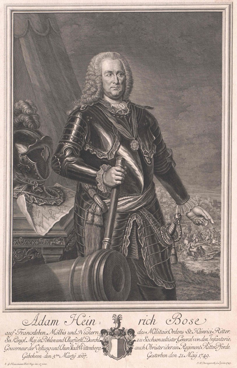 Adam Henry Bose af Artist Unknown