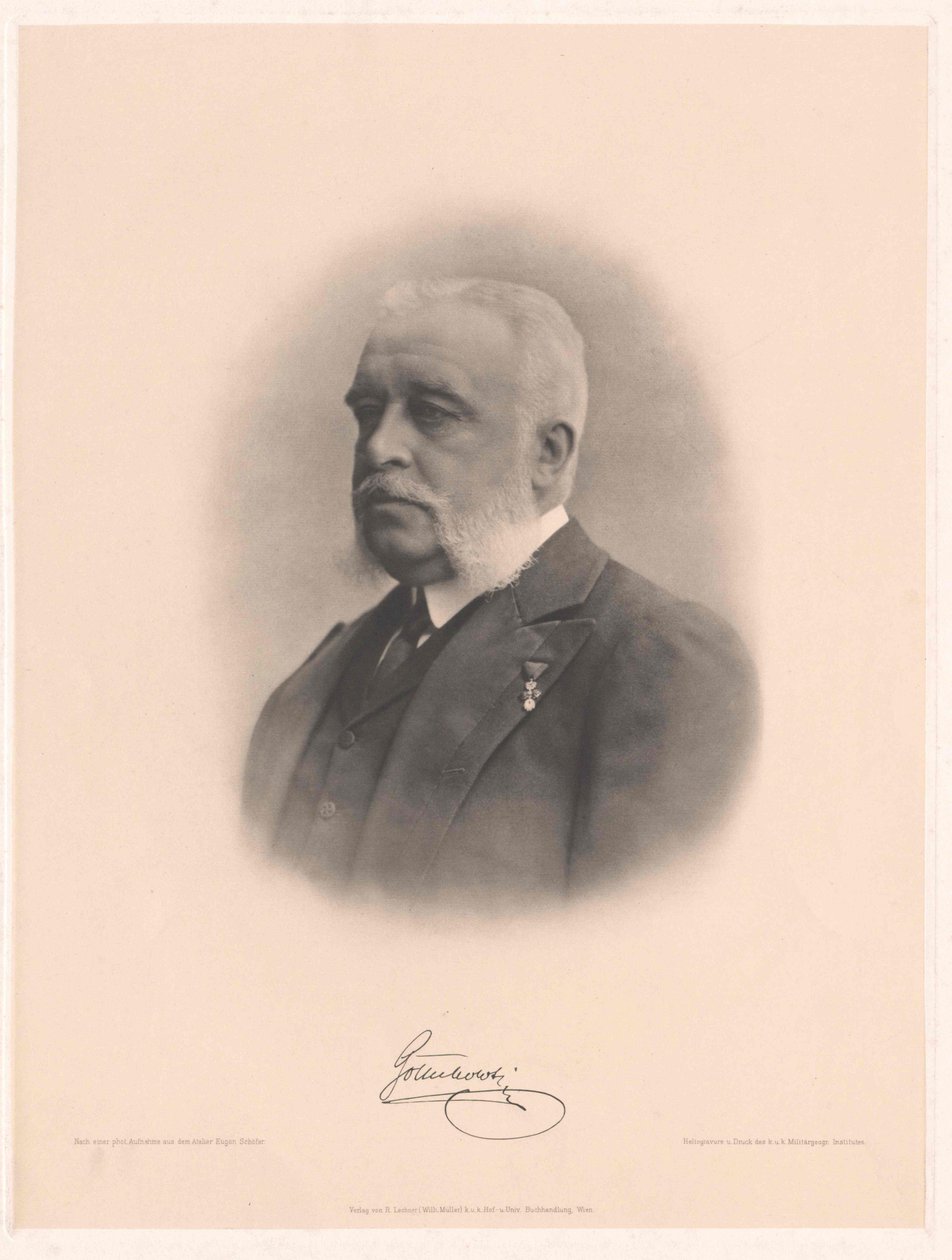 Agenor greve Goluchowski af Artist Unknown