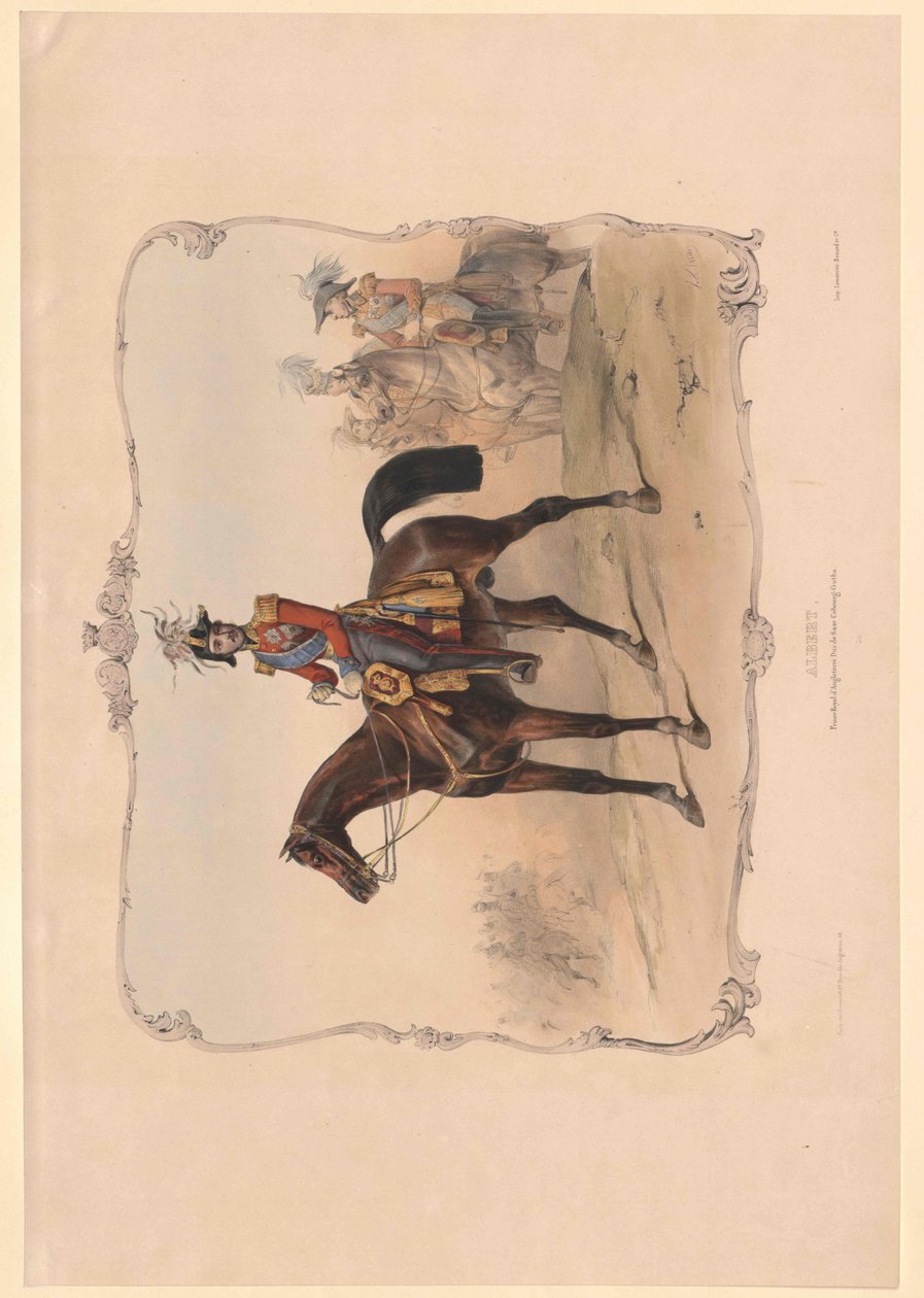 Albert, prinsgemal af England hertug af Sachsen prins af Sachsen-Coburg-Gotha af Artist Unknown