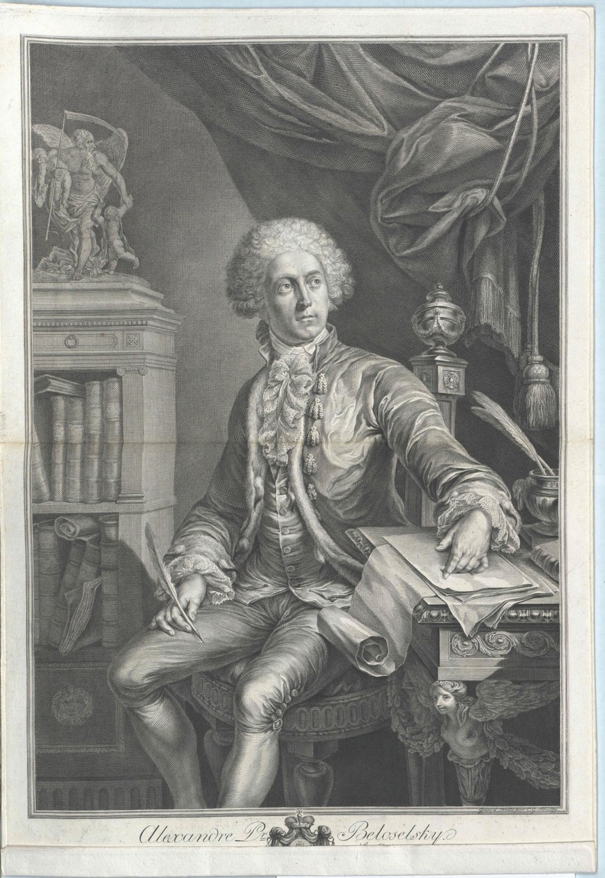 Alexander greve Belozersky-Belozersky af Artist Unknown