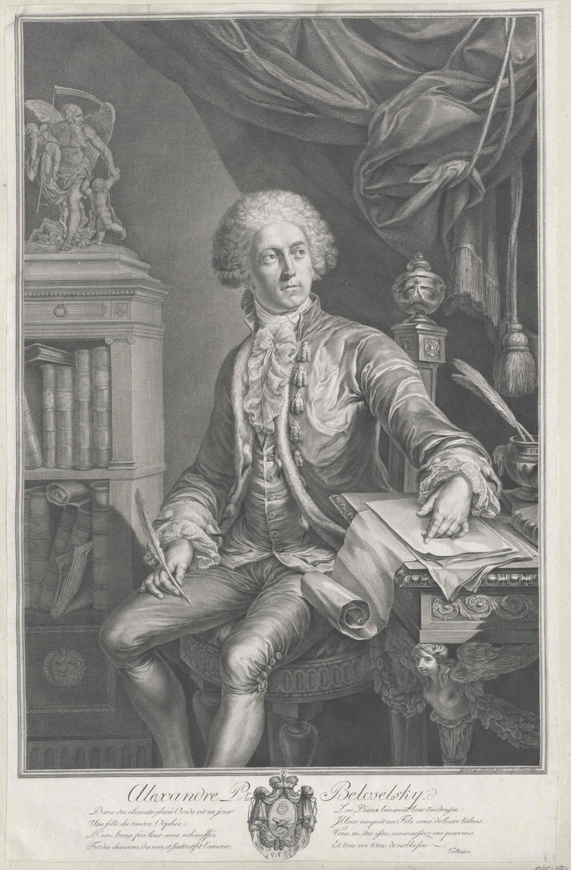 Alexander greve Belozersky-Belozersky af Artist Unknown