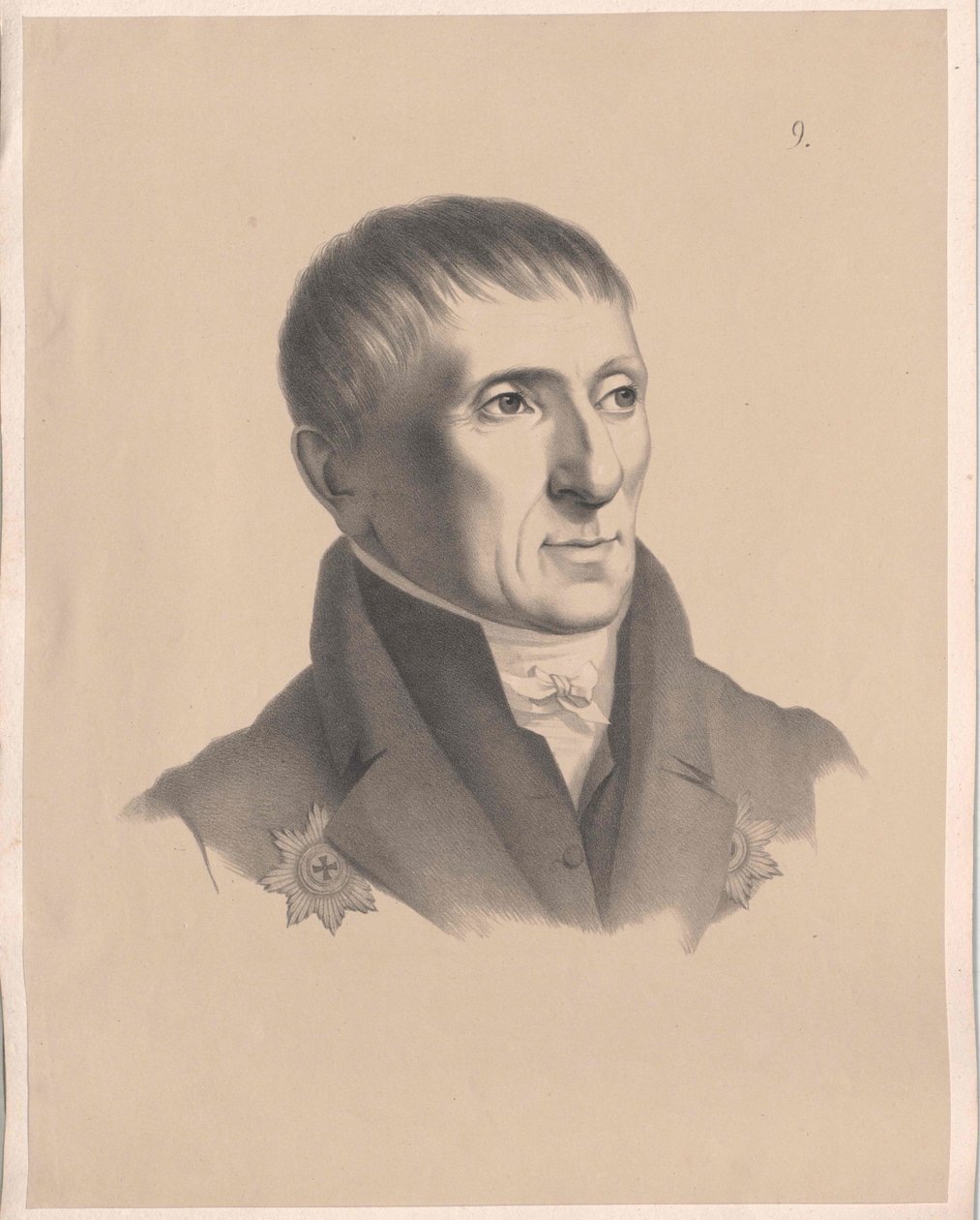 Aleksej Nikolaevic Olenin af Artist Unknown