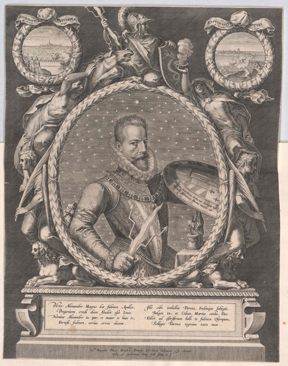 Alexander Farnese af Artist Unknown
