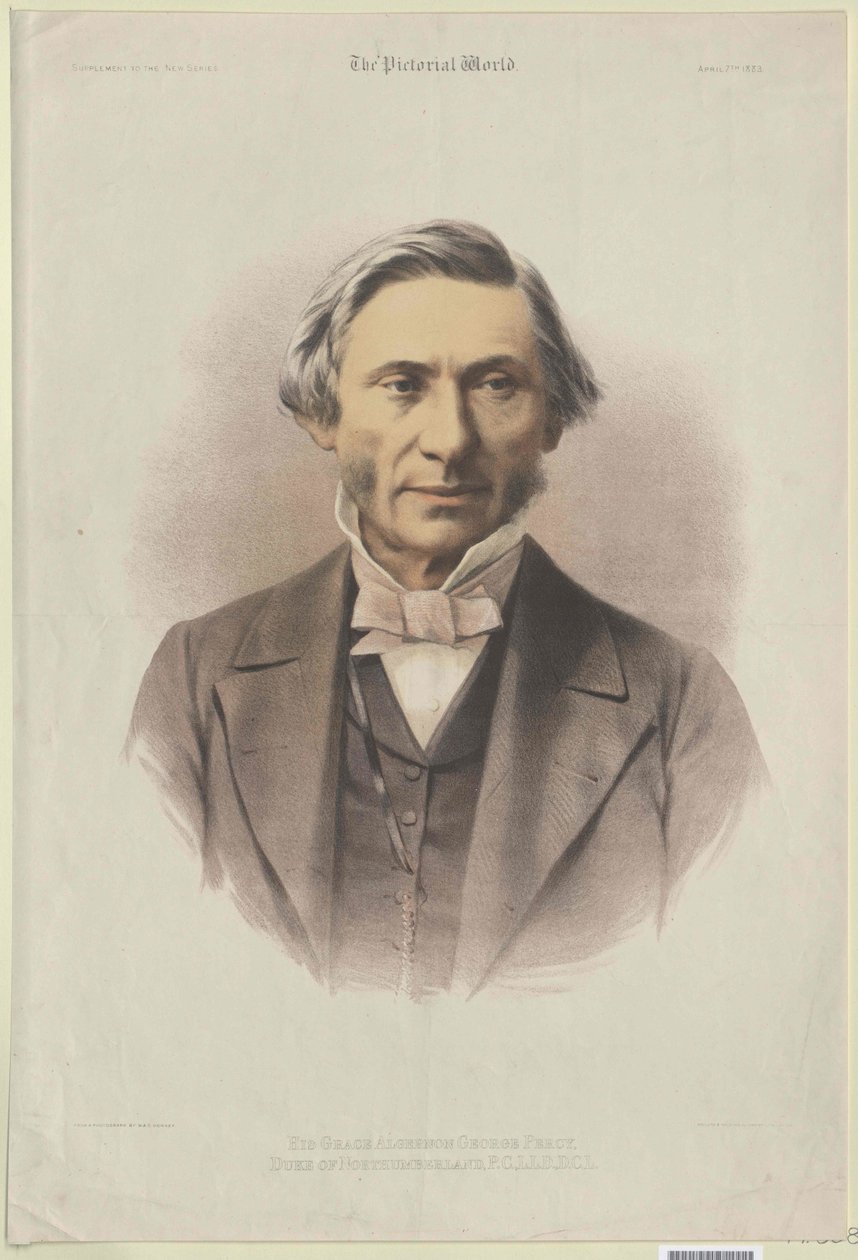 Algernon George Percy Northumberland (print) af Artist Unknown
