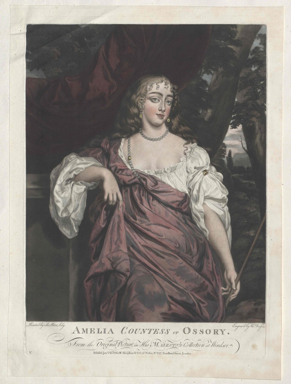 Amalia (Amelia Nassau af Artist Unknown