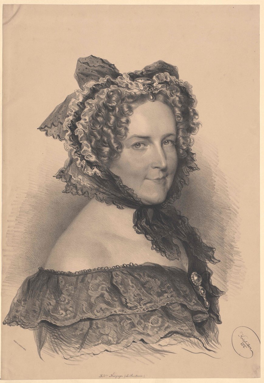 Amalie Haizinger af Artist Unknown
