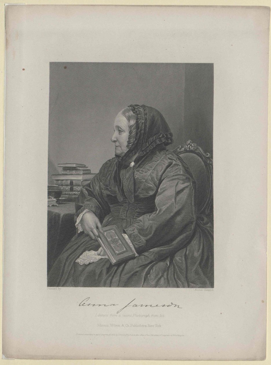 Anna Brownell Jameson af Artist Unknown