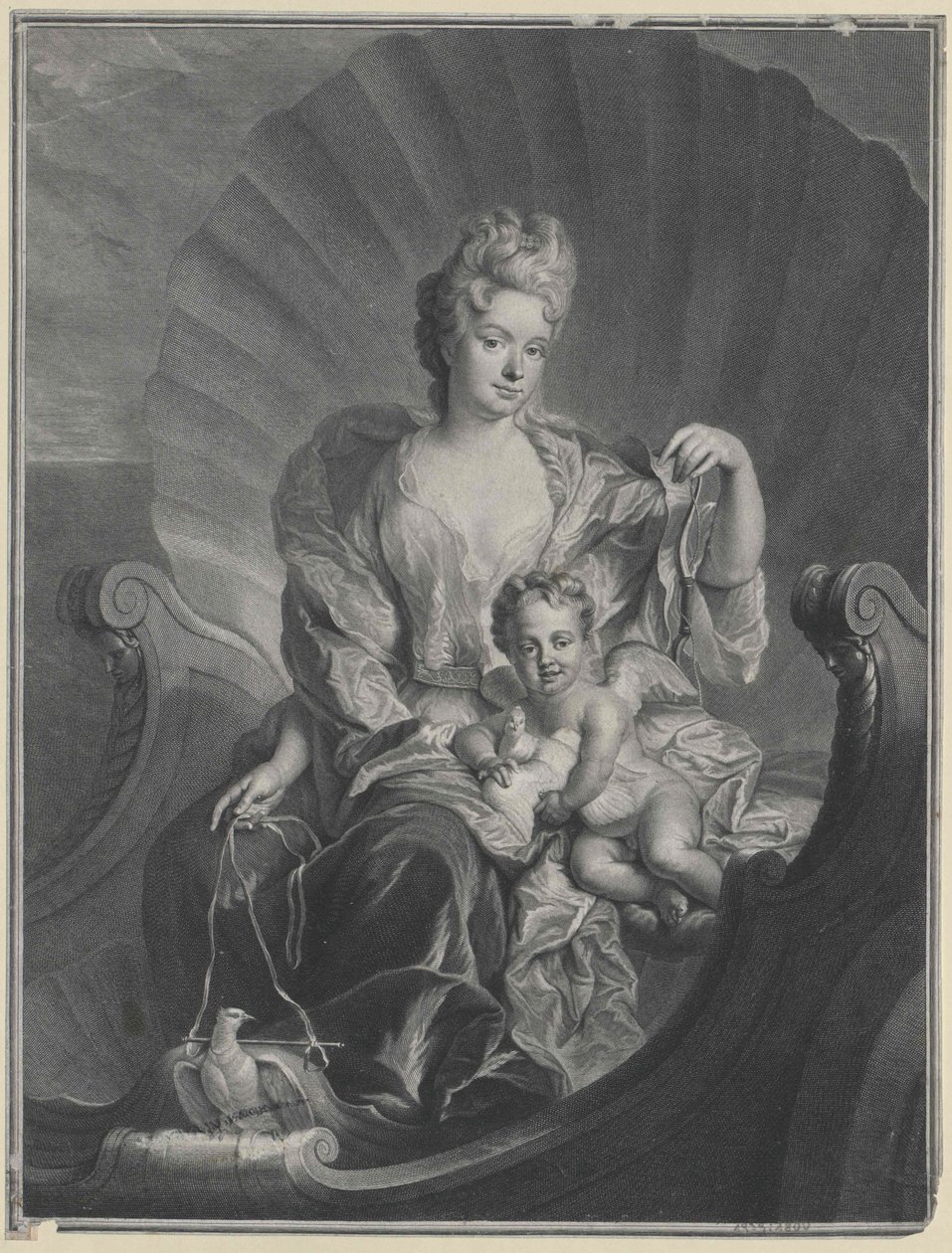 Anna Constance grevinde Cosel af Artist Unknown