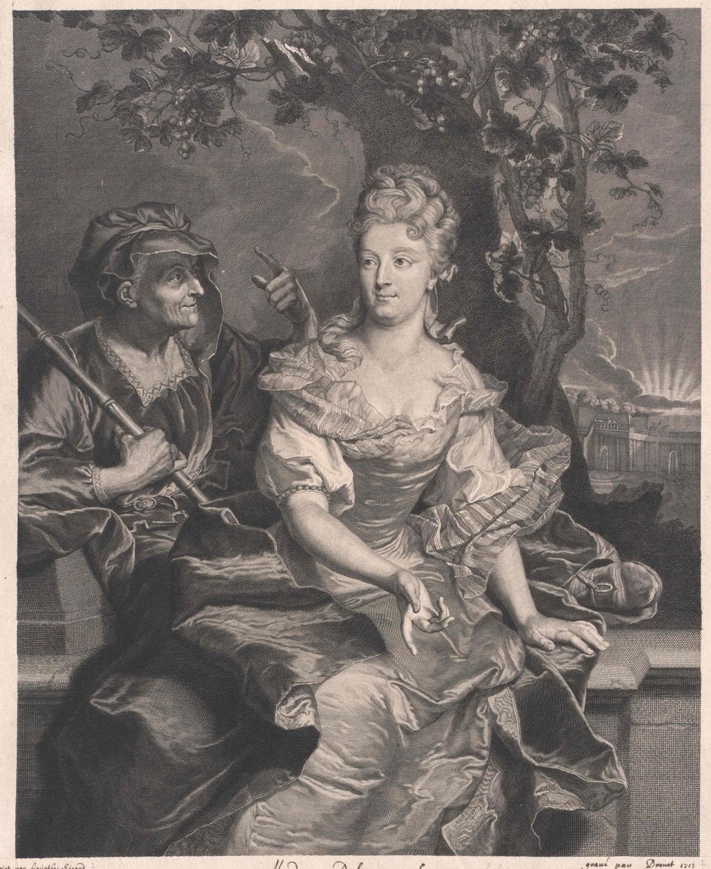 Anne Marie Varice de La Valliere af Artist Unknown