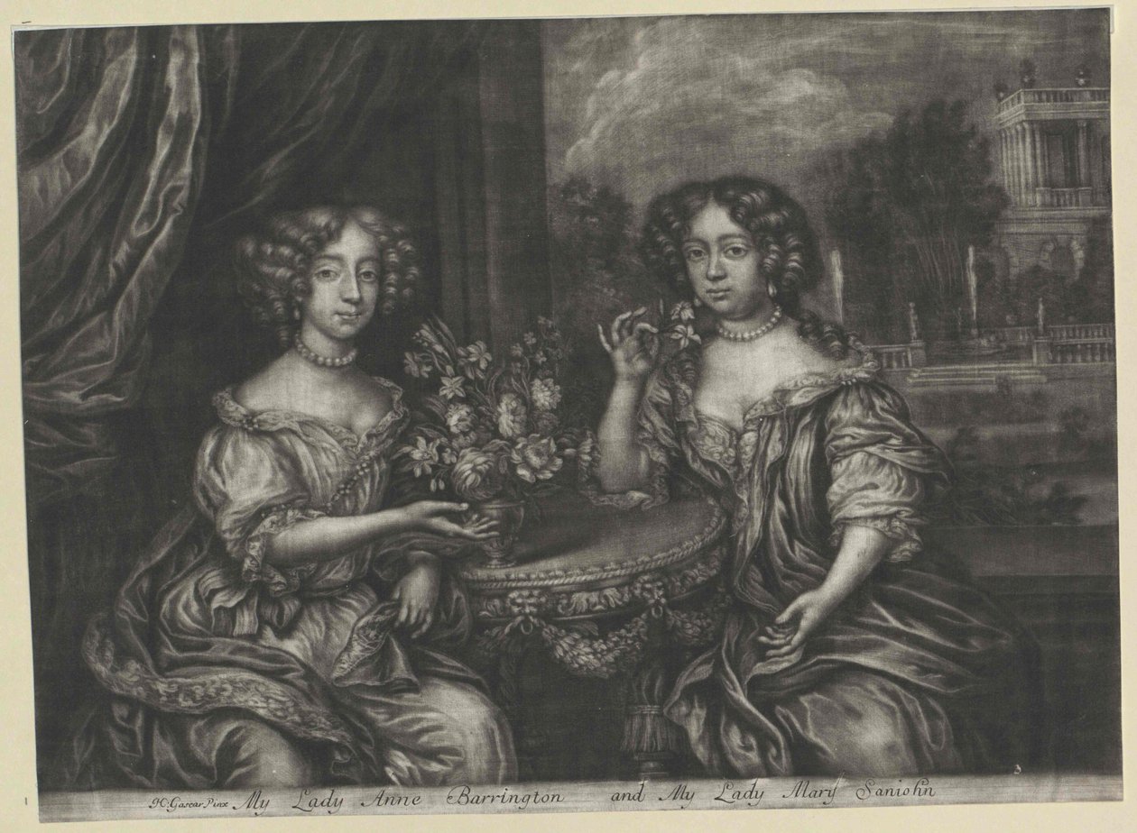 Anne lady Barrington af Artist Unknown