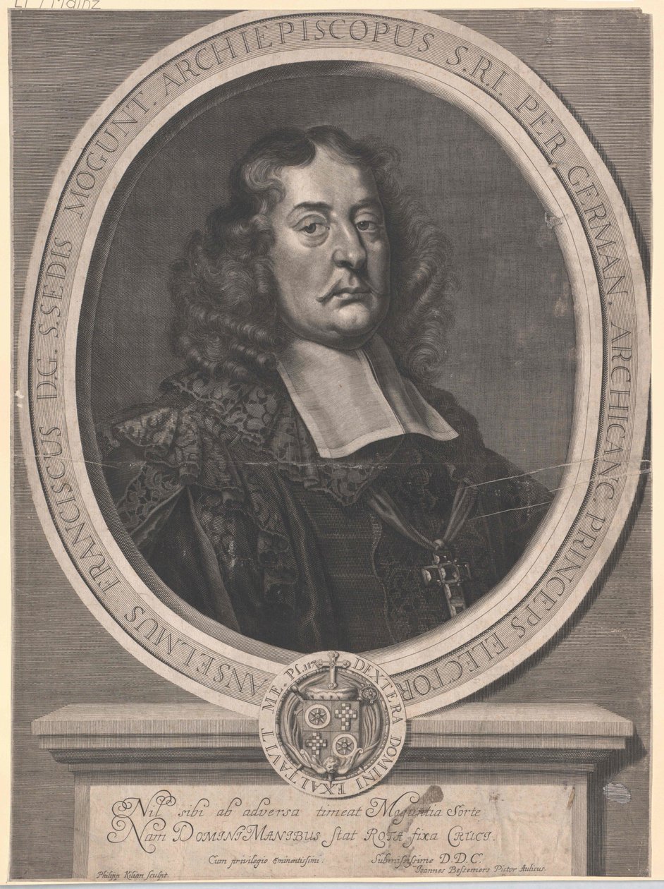Anselm Franz von Ingelheim (tryk) af Artist Unknown