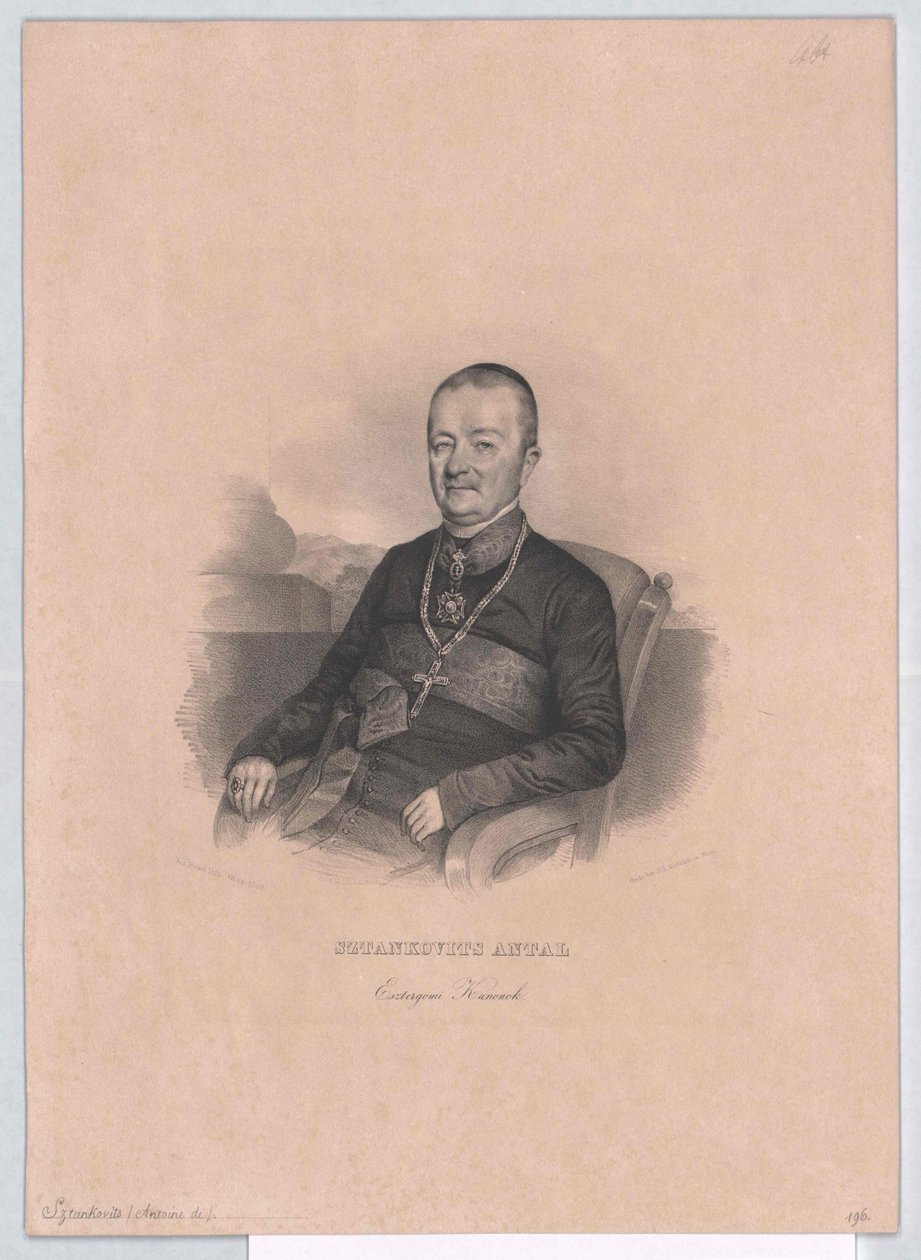 Antal Sztankovits af Artist Unknown