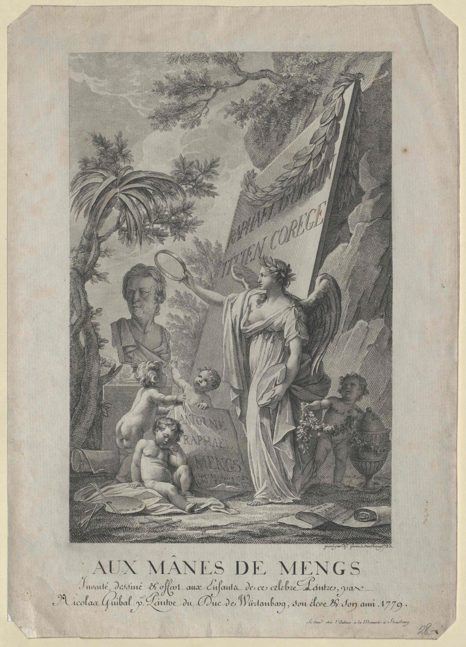 Anton Raphael Mengs af Artist Unknown