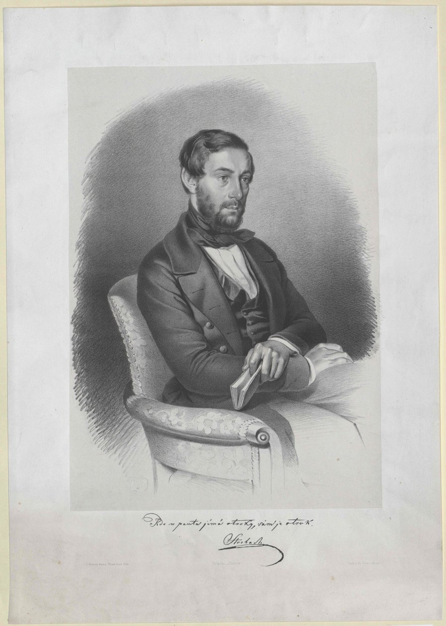 Anton Strobach af Artist Unknown
