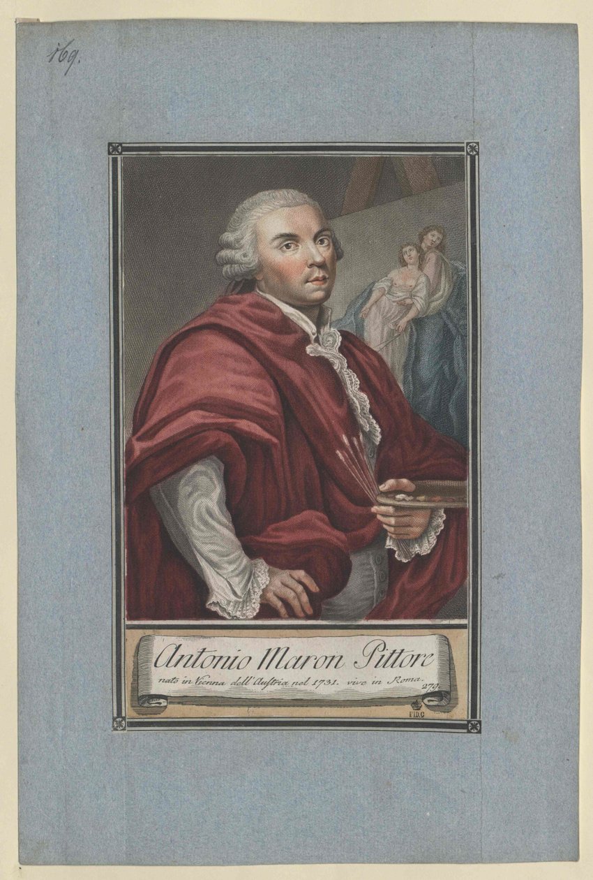 Anton von Maro af Artist Unknown