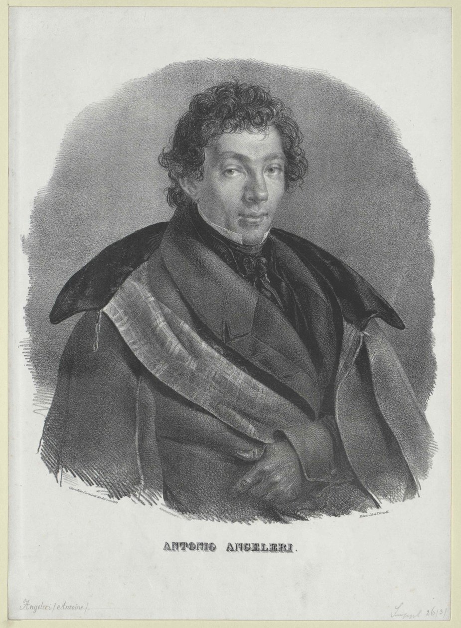Antonio Angeleri (print) af Artist Unknown