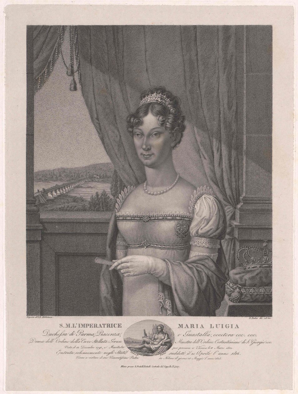 Ærkehertuginde af Østrig (1791-1847) Maria Louisa af Artist Unknown