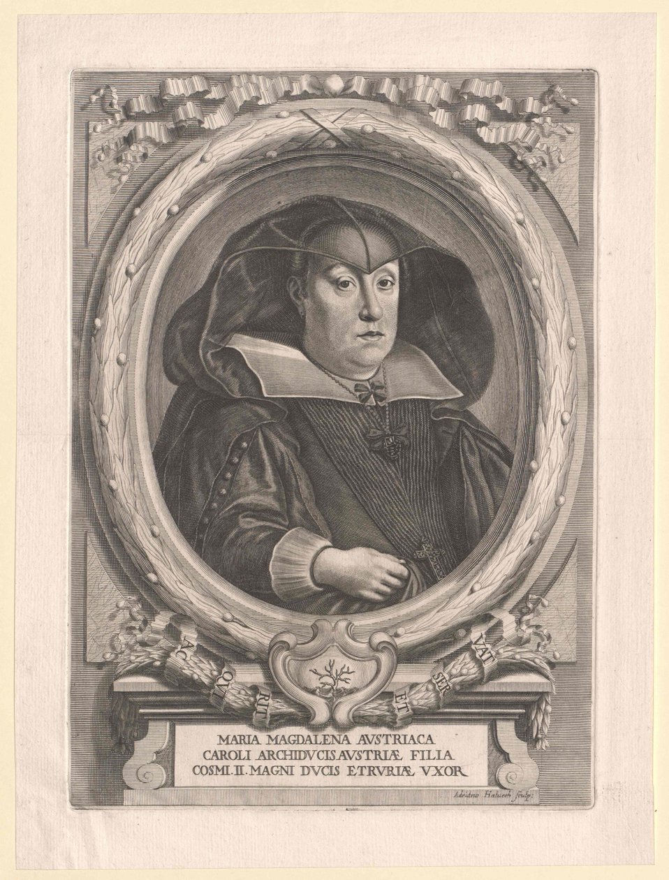 Ærkehertuginde af Østrig Maria Magdalene af Artist Unknown