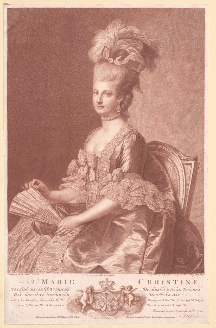 Ærkehertuginde af Østrig Marie Christine af Artist Unknown