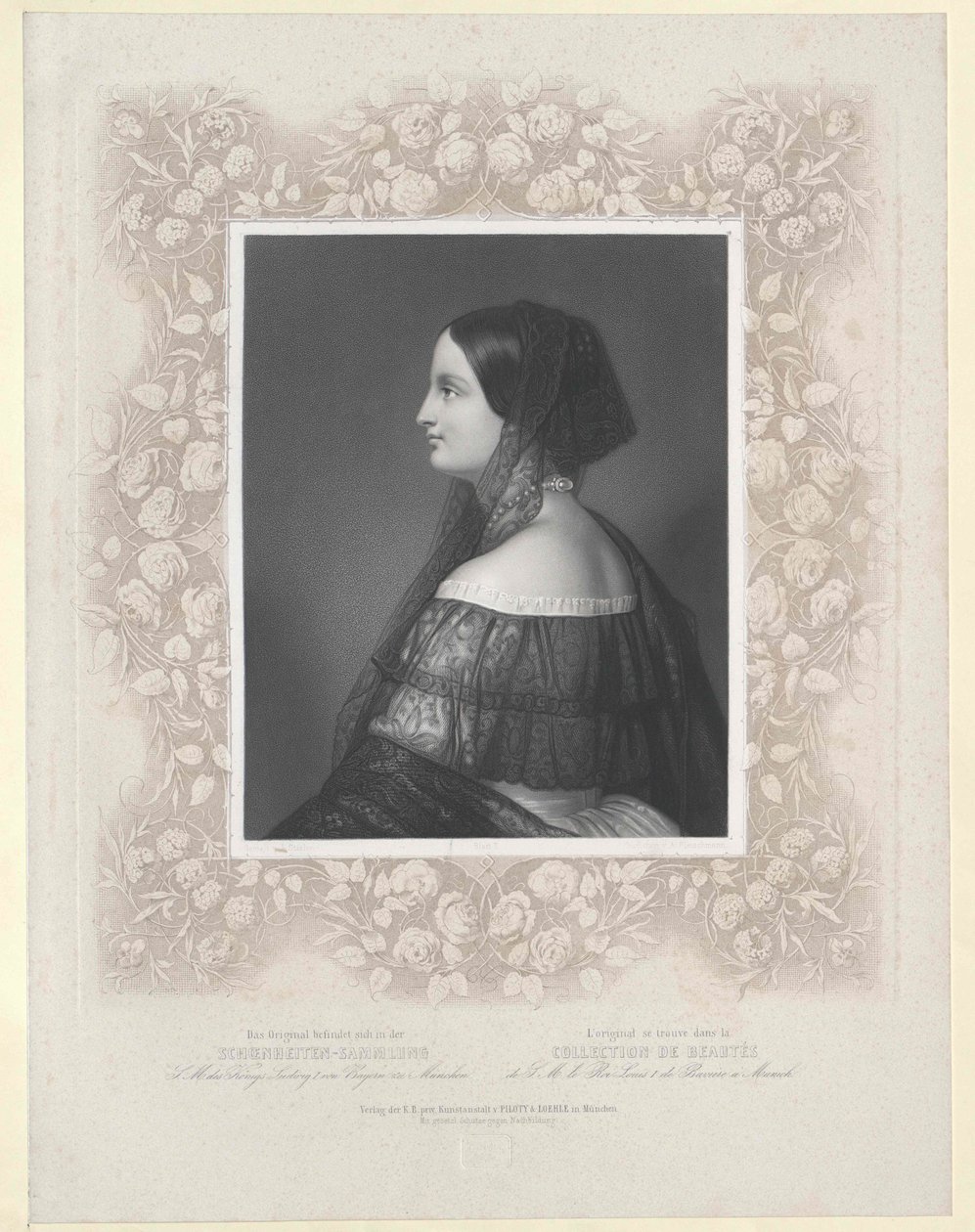 Ærkehertuginde af Østrig-Toscana Auguste af Artist Unknown