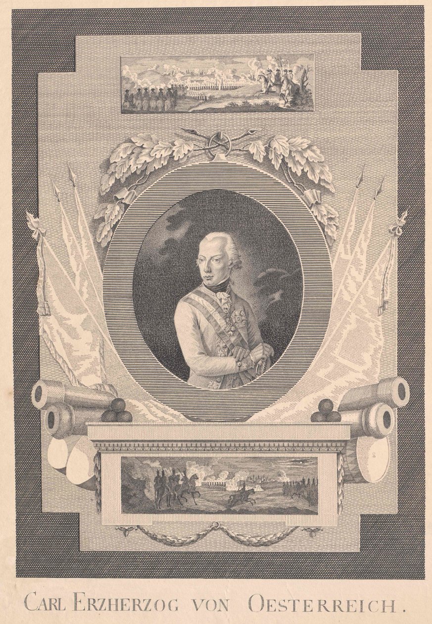 Ærkehertug af Østrig Karl af Artist Unknown