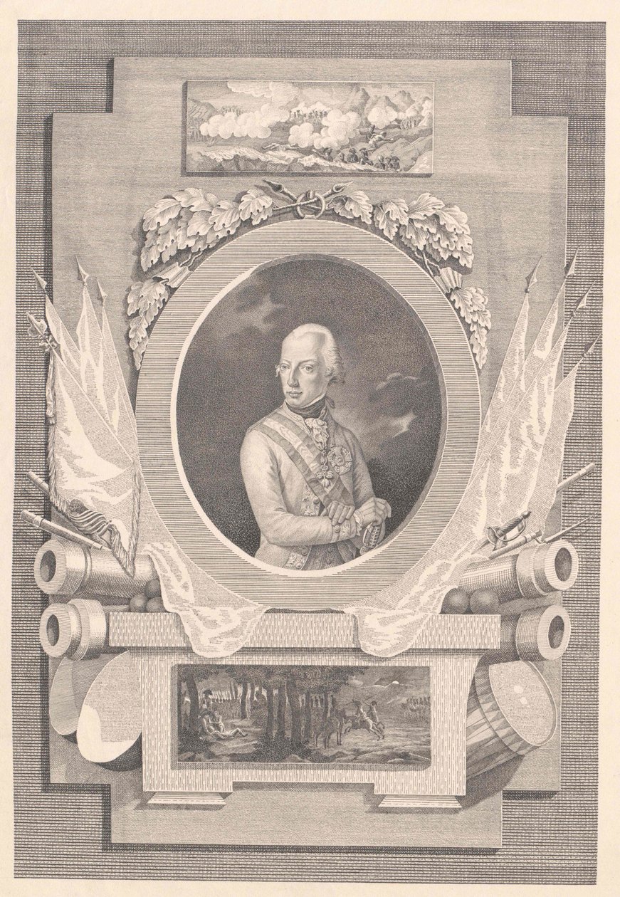 Ærkehertug af Østrig Karl af Artist Unknown