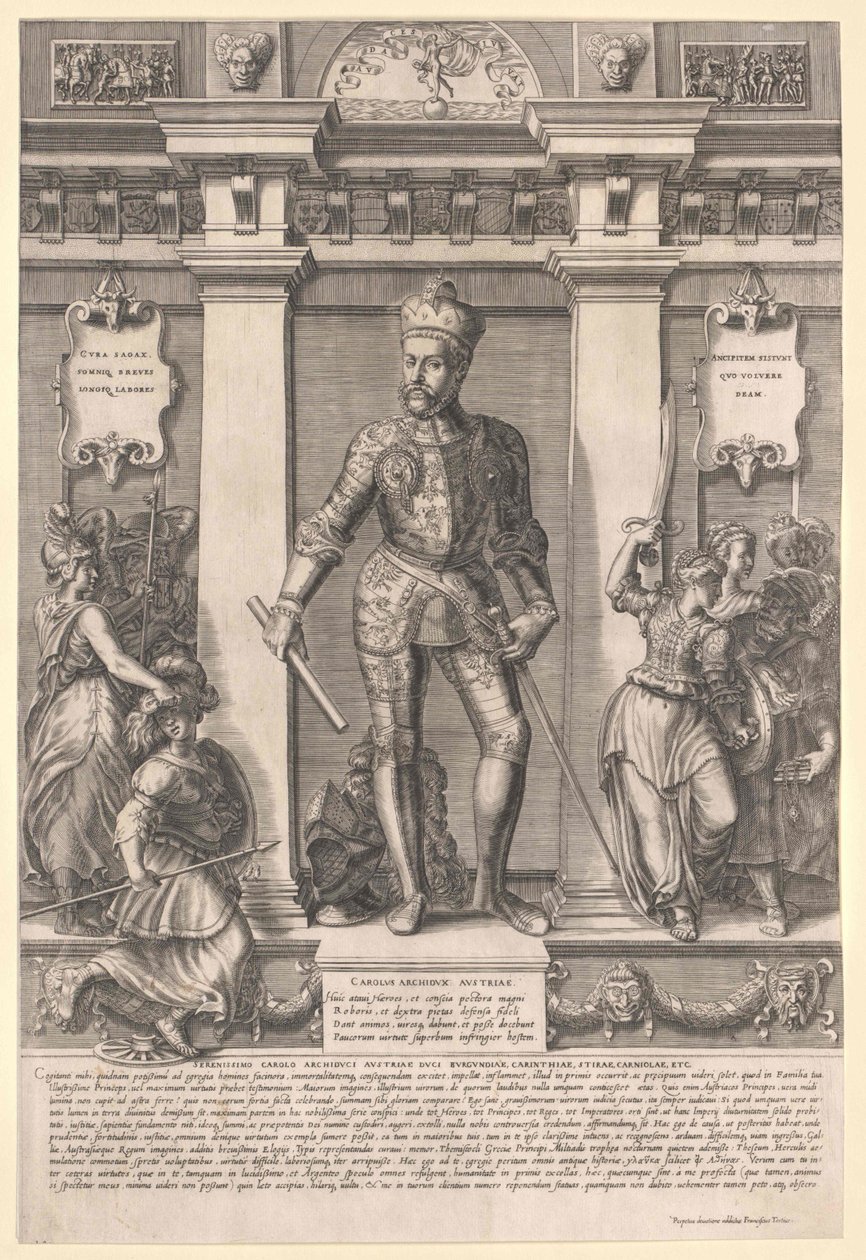 Ærkehertug af Østrig Karl af Artist Unknown