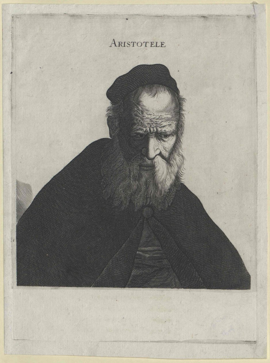 Aristoteles (print) af Artist Unknown