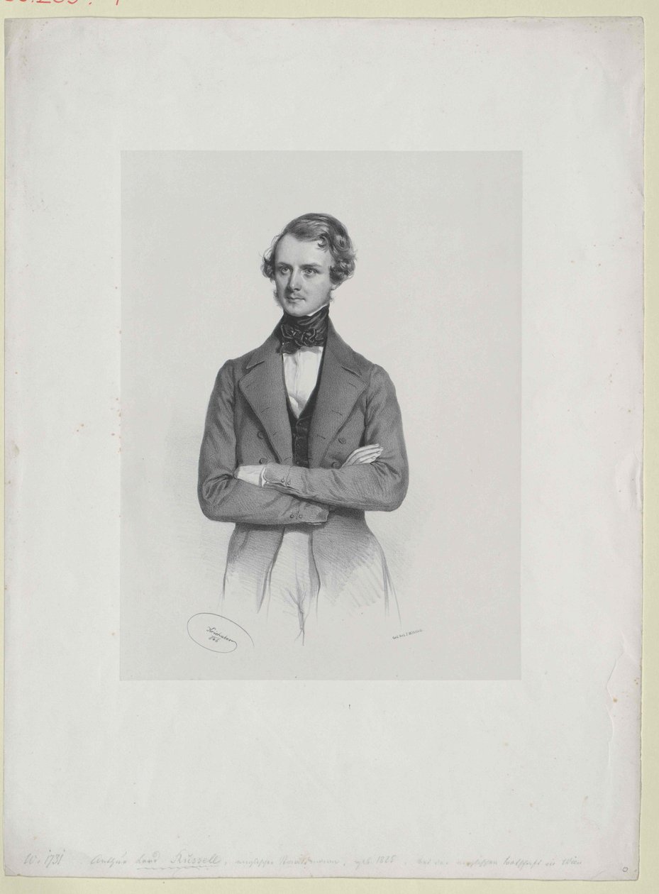 Arthur Lord Russell af Artist Unknown