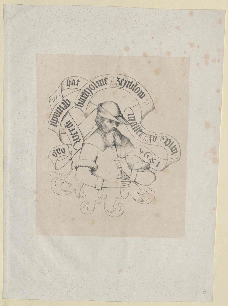 Bartholomæus Zeitblom af Artist Unknown