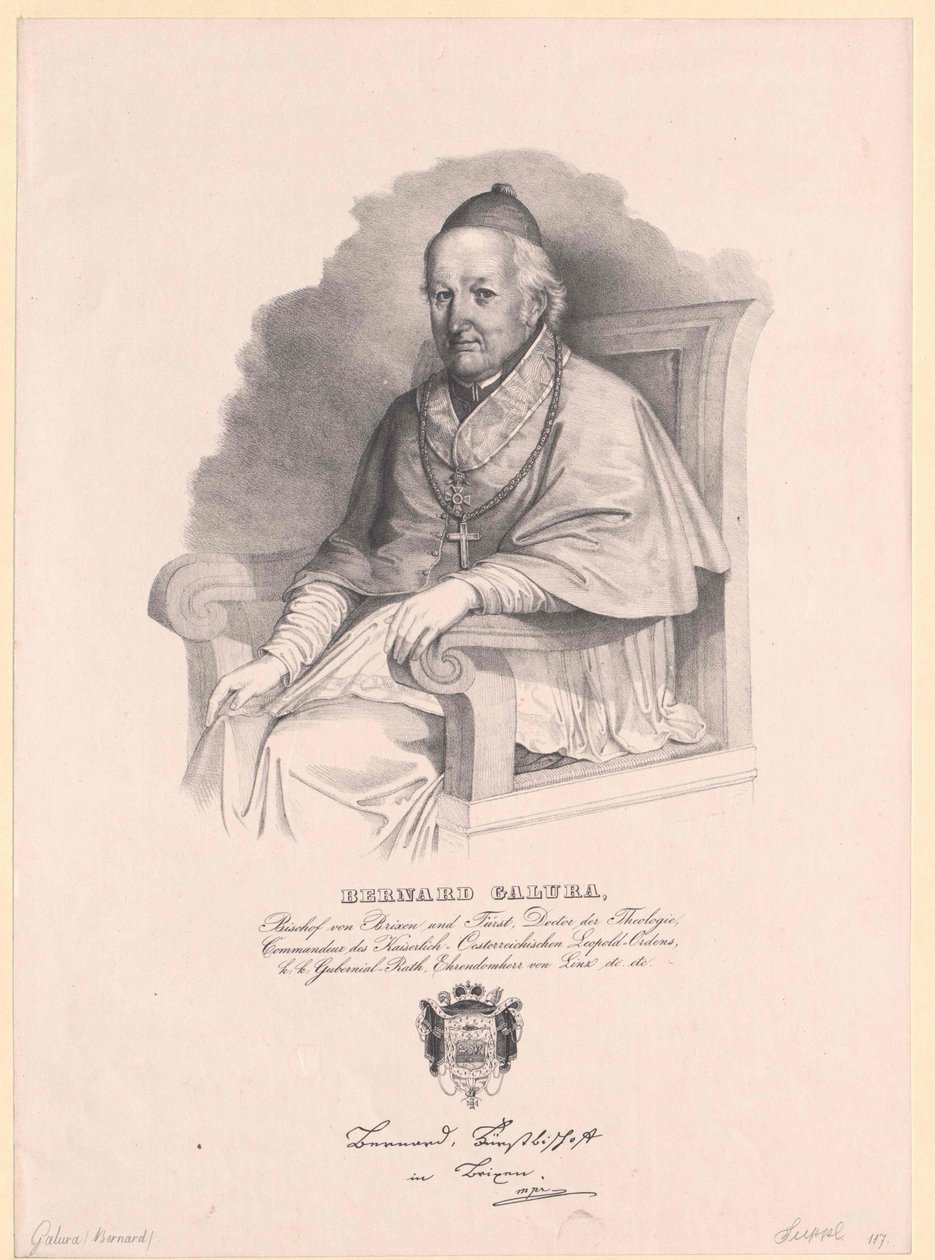 Bernard Galura af Artist Unknown