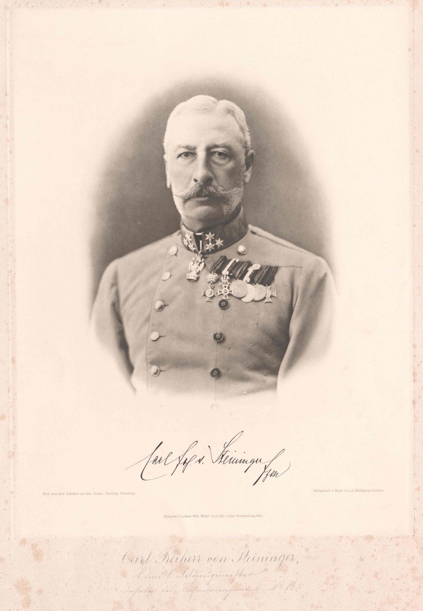 Charles Baron Steininger (print) af Artist Unknown