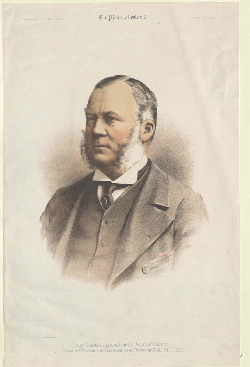 Charles Henry hertug af Richmond og Lennox af Artist Unknown