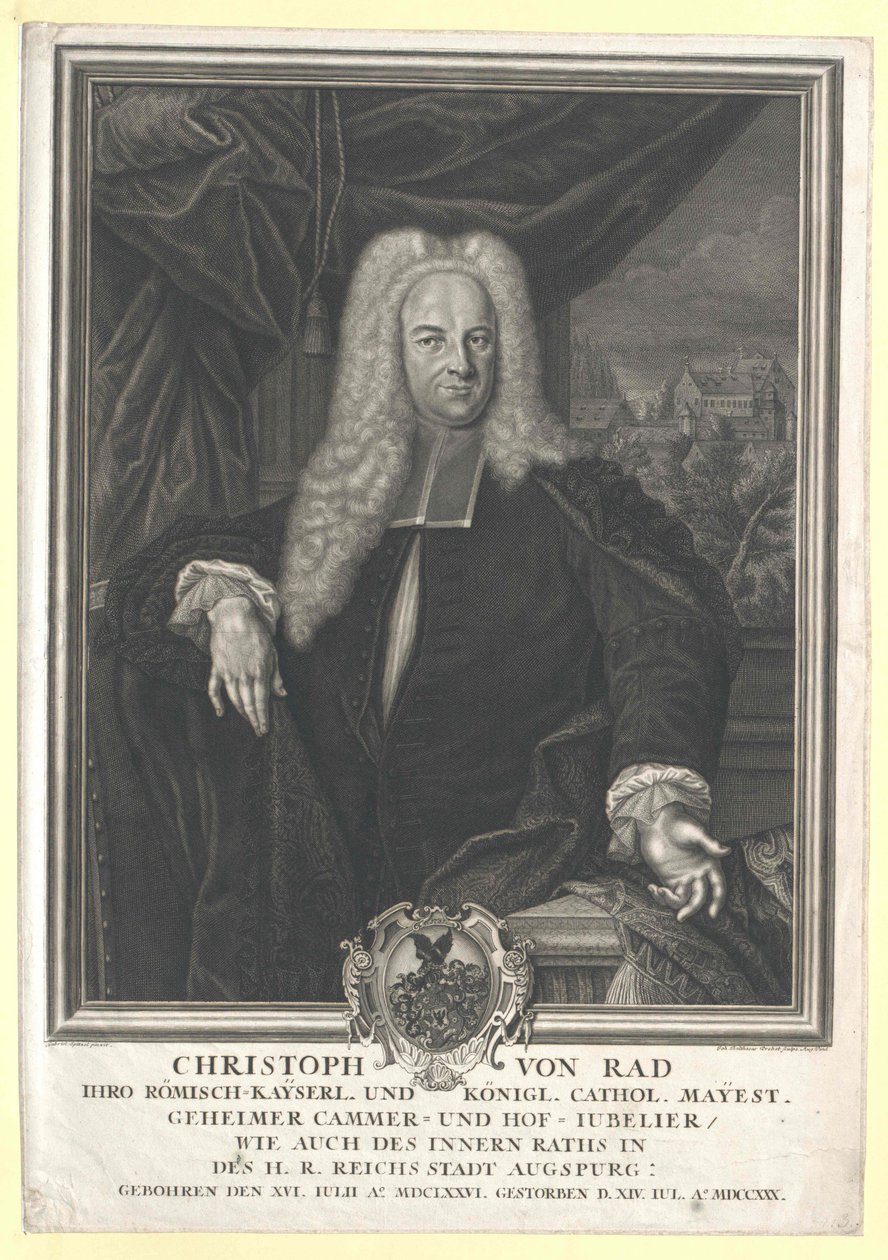 Christoph von Rad af Artist Unknown